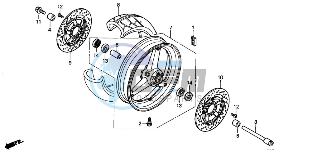 FRONT WHEEL