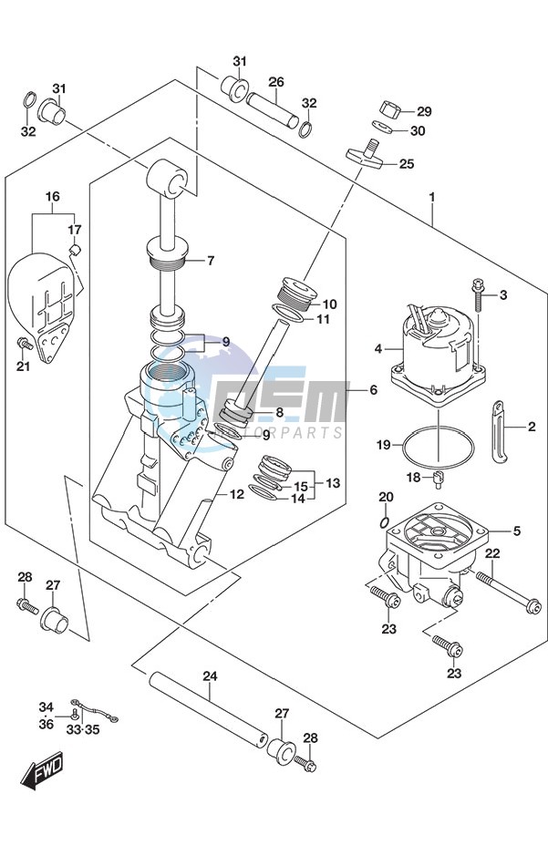 Trim Cylinder