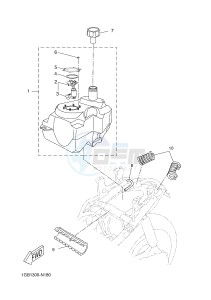 NS50 NS50F AEROX 4 (1GB5 1GB5 1GB5 1GB5) drawing FUEL TANK