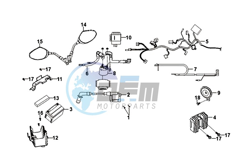 BATTERY / MAGNETO / WIRE HARNESS