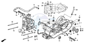 FES250 FORESIGHT drawing CRANKCASE