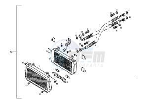 DXR QUAD - 250 cc drawing COOLER