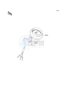 KVF 360 A [PRAIRIE 360 4X4] (A6F-A9F) A9F drawing METER-- S- --- CN- -