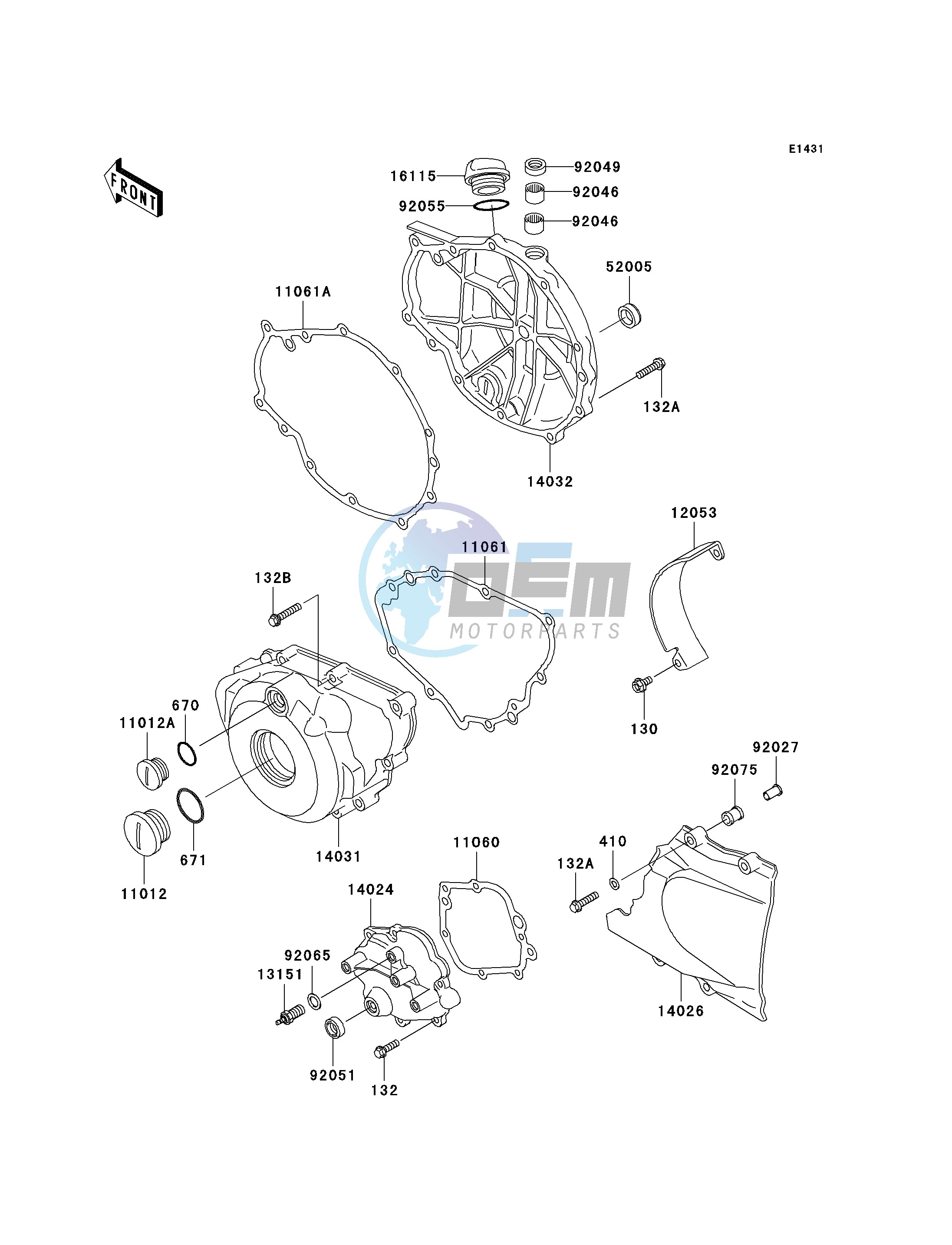 ENGINE COVER-- S- -