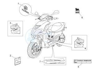 NRG POWER DT 50 drawing Plates - Emblems