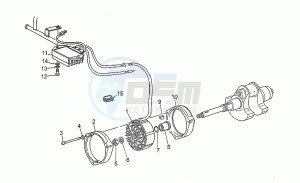 Daytona 1000 RS RS drawing Current generator