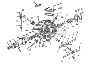 ELEFANT 750 drawing HORIZONTAL CYLINDER HEAD