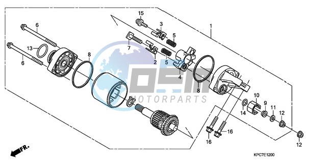 STARTER MOTOR