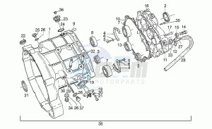 Strada 1000 drawing Transmission cage