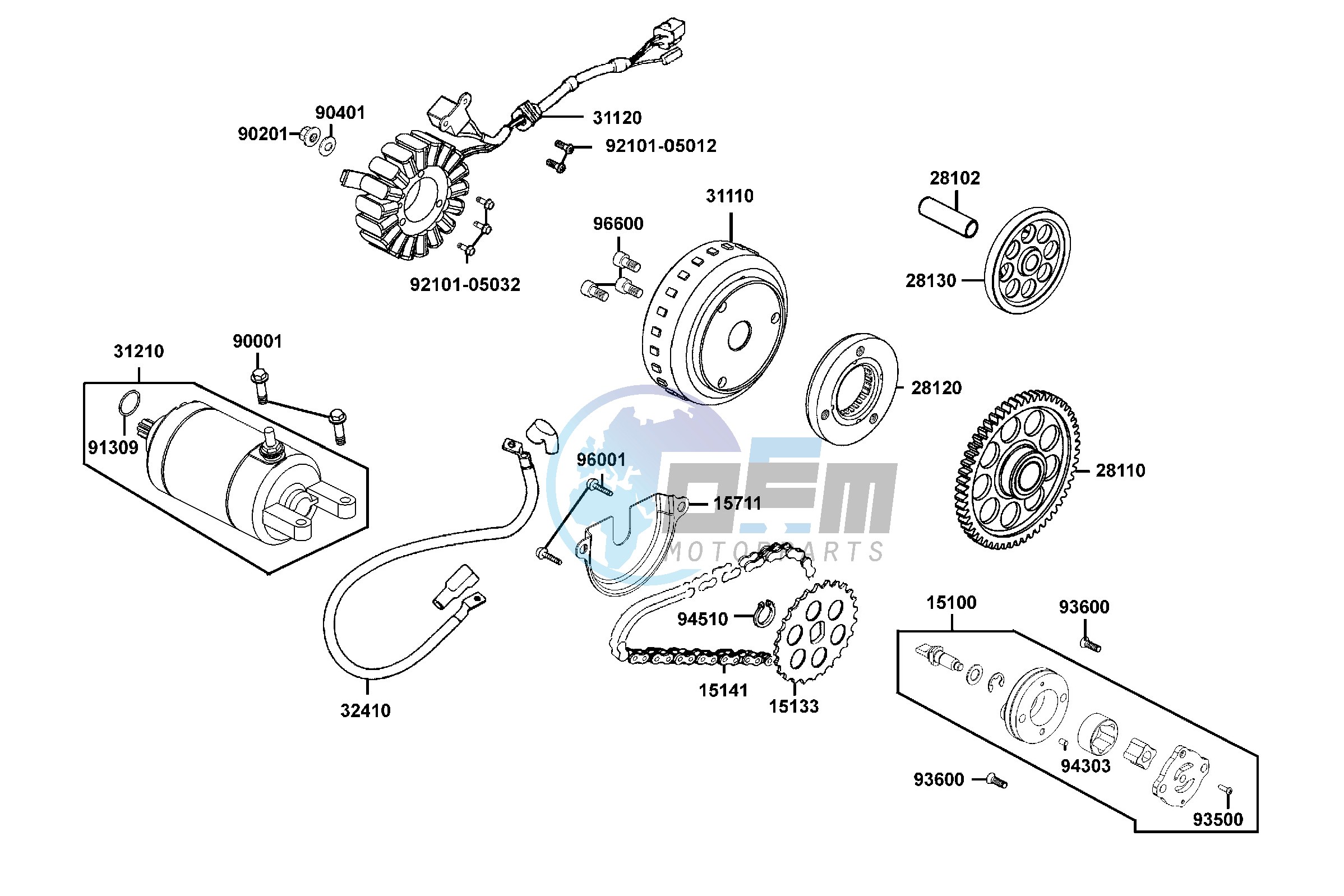 Starting Motor - Generator