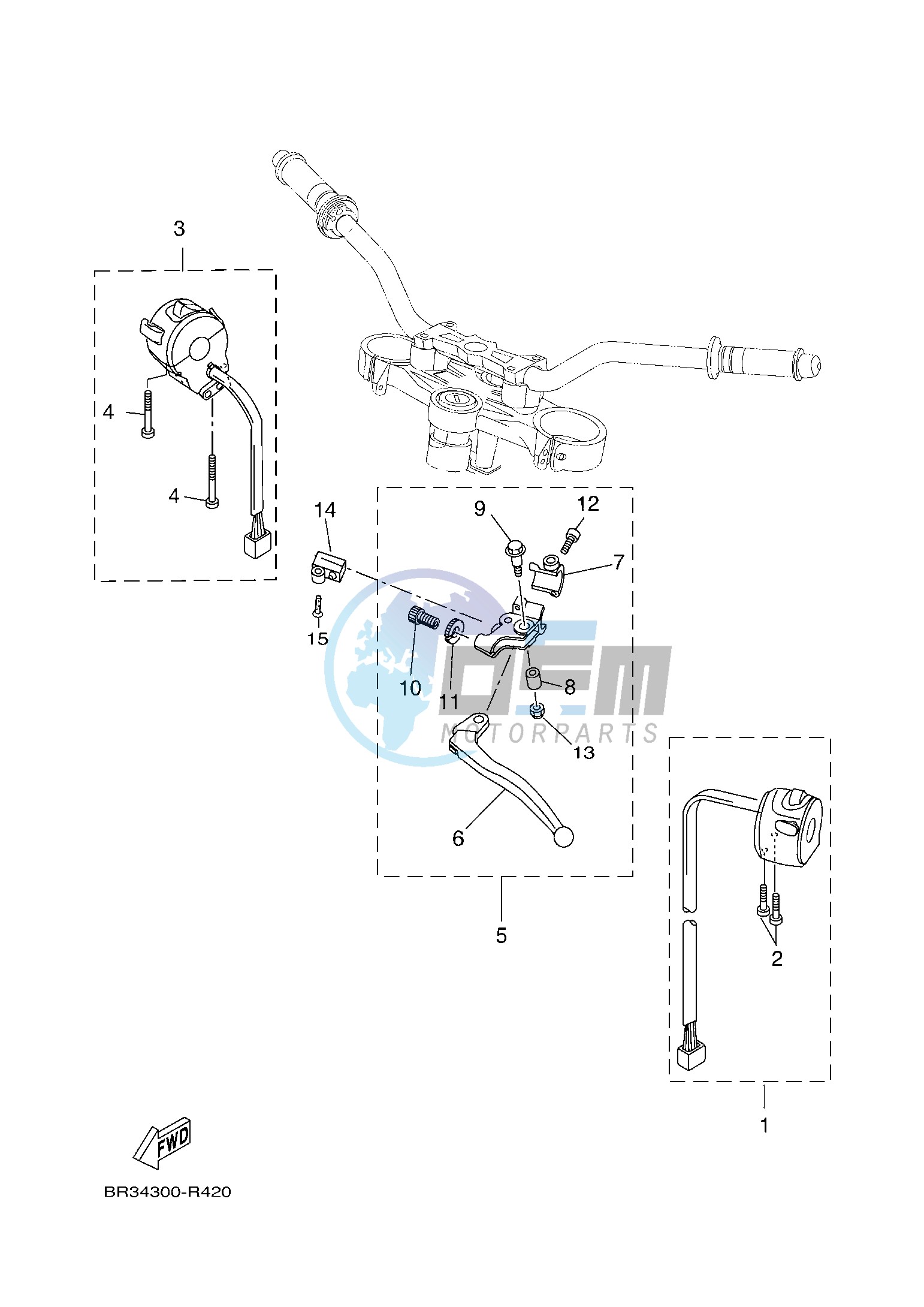 HANDLE SWITCH & LEVER