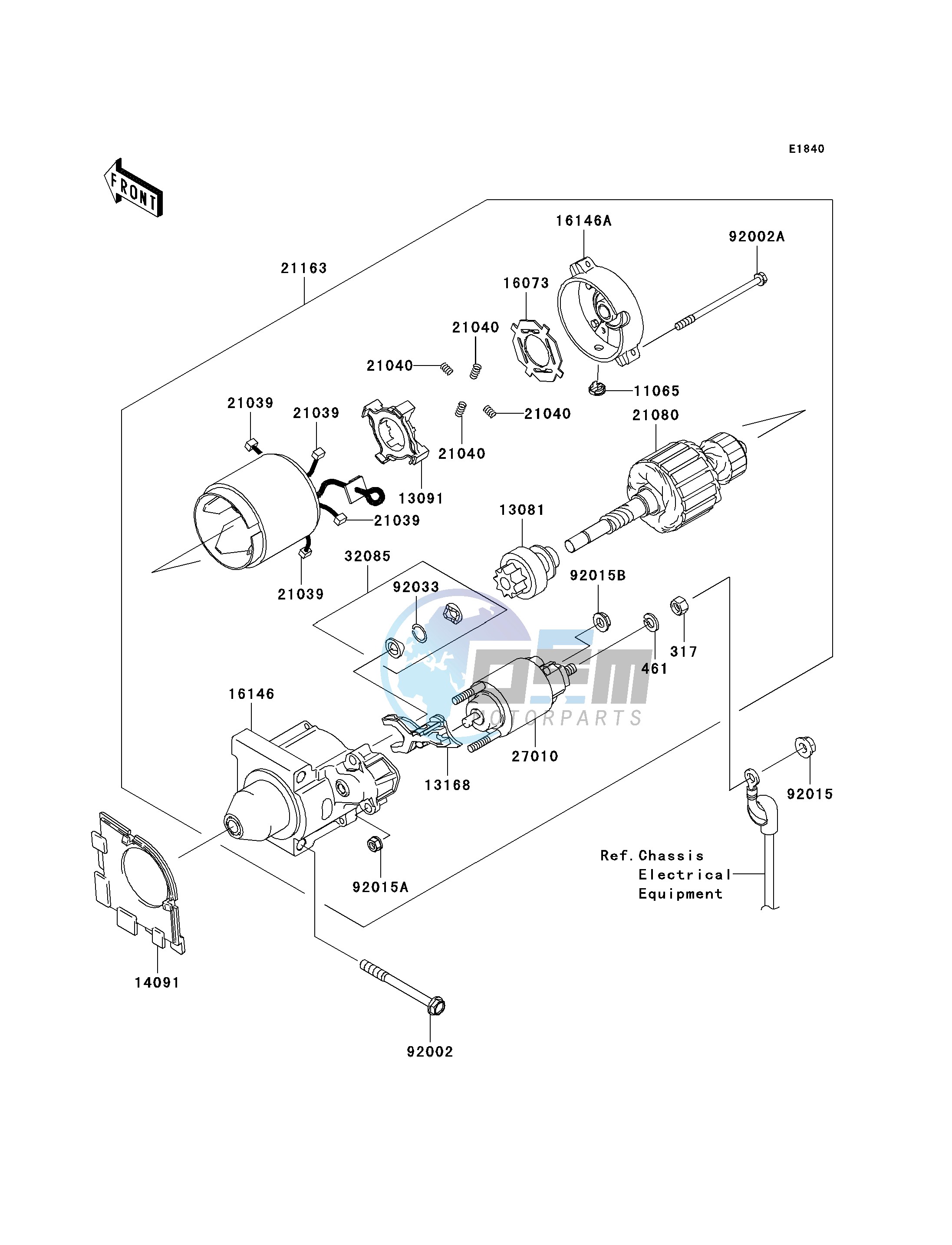 STARTER MOTOR