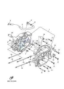 TT-R110E TT-R110 (BMAB) drawing CRANKCASE