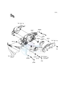 NINJA_ZX-6R ZX636EFFA FR GB XX (EU ME A(FRICA) drawing Headlight(s)