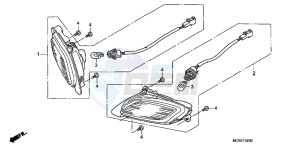 ST1300AC Pan Europoean -ST1300 CH drawing WINKER