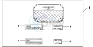 GL1800A NZ - (NZ) drawing INNER S/B LID ORG