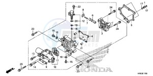 TRX500FA6H Europe Direct - (ED) drawing MAIN VALVE BODY