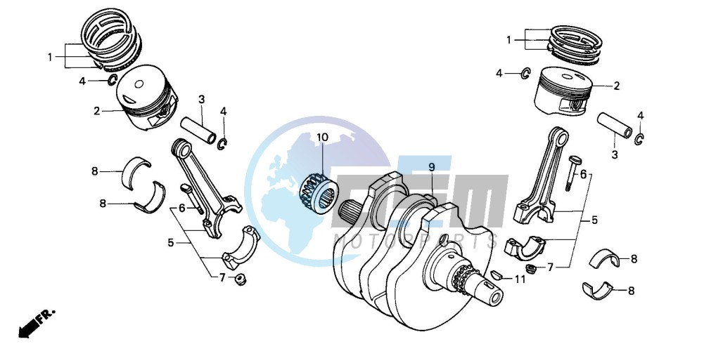 CRANKSHAFT/PISTON