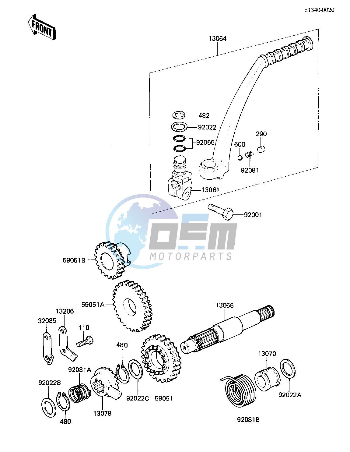 KICKSTARTER MECHANISM