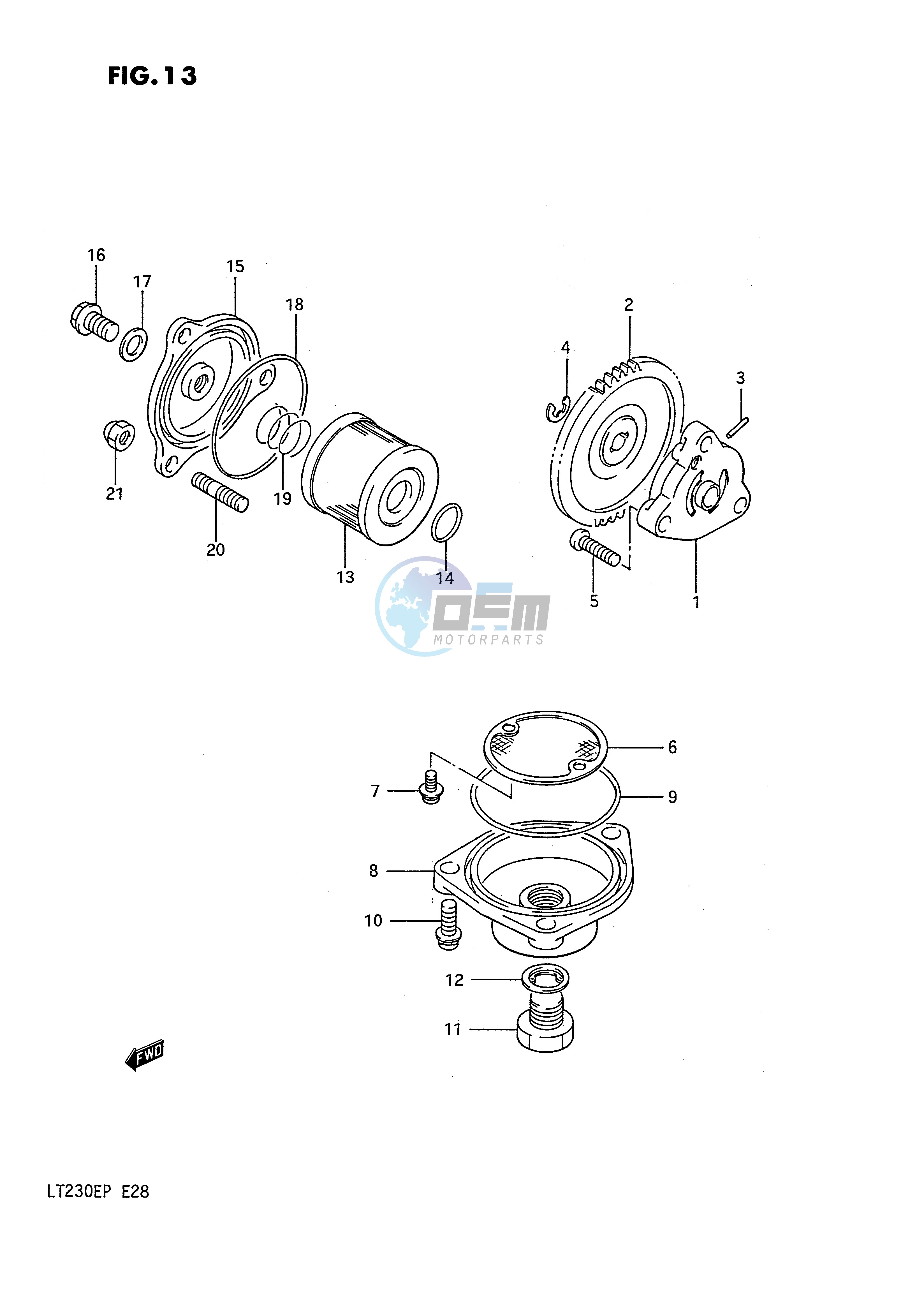 OIL PUMP - FUEL PUMP