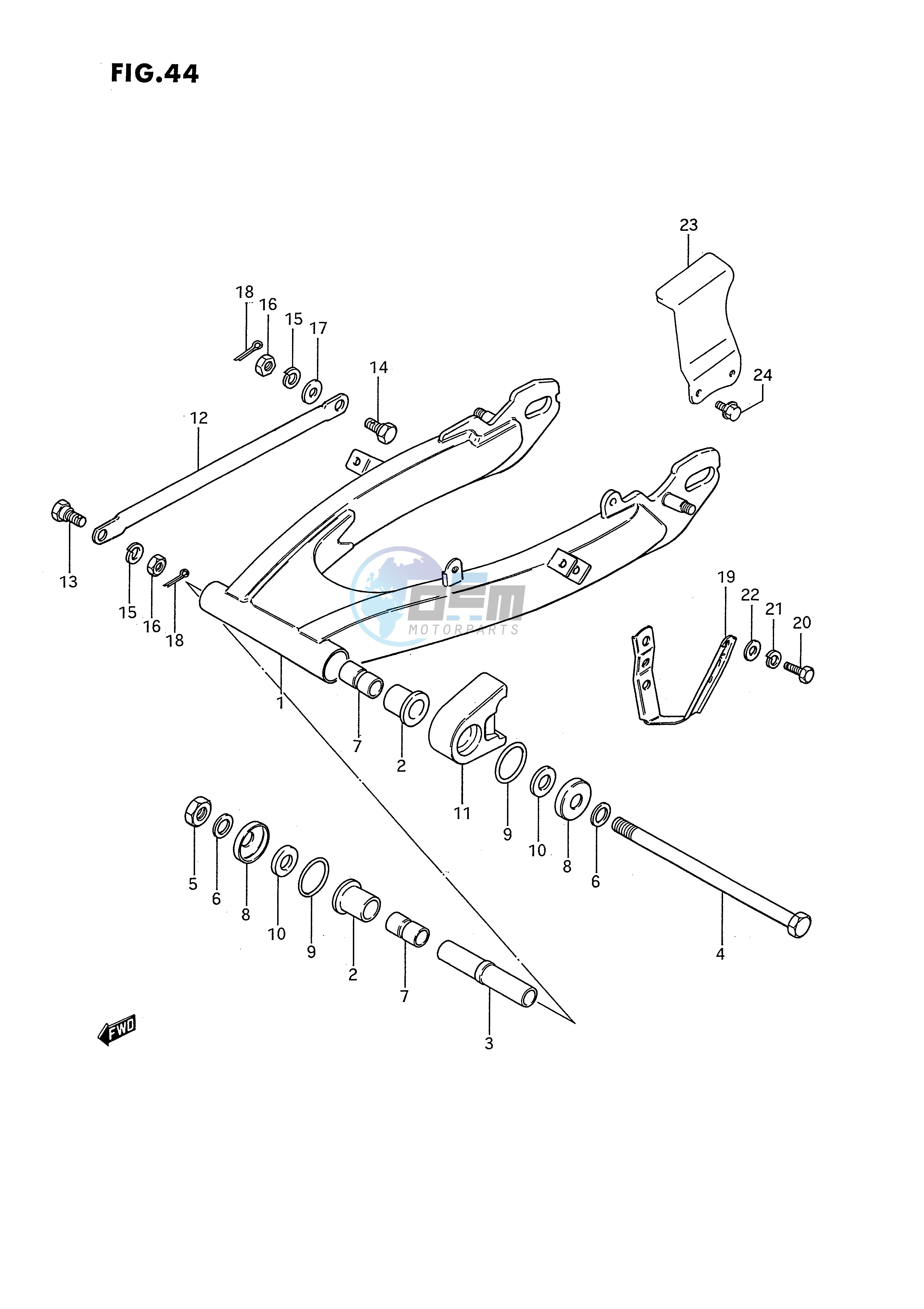 REAR SWINGING ARM