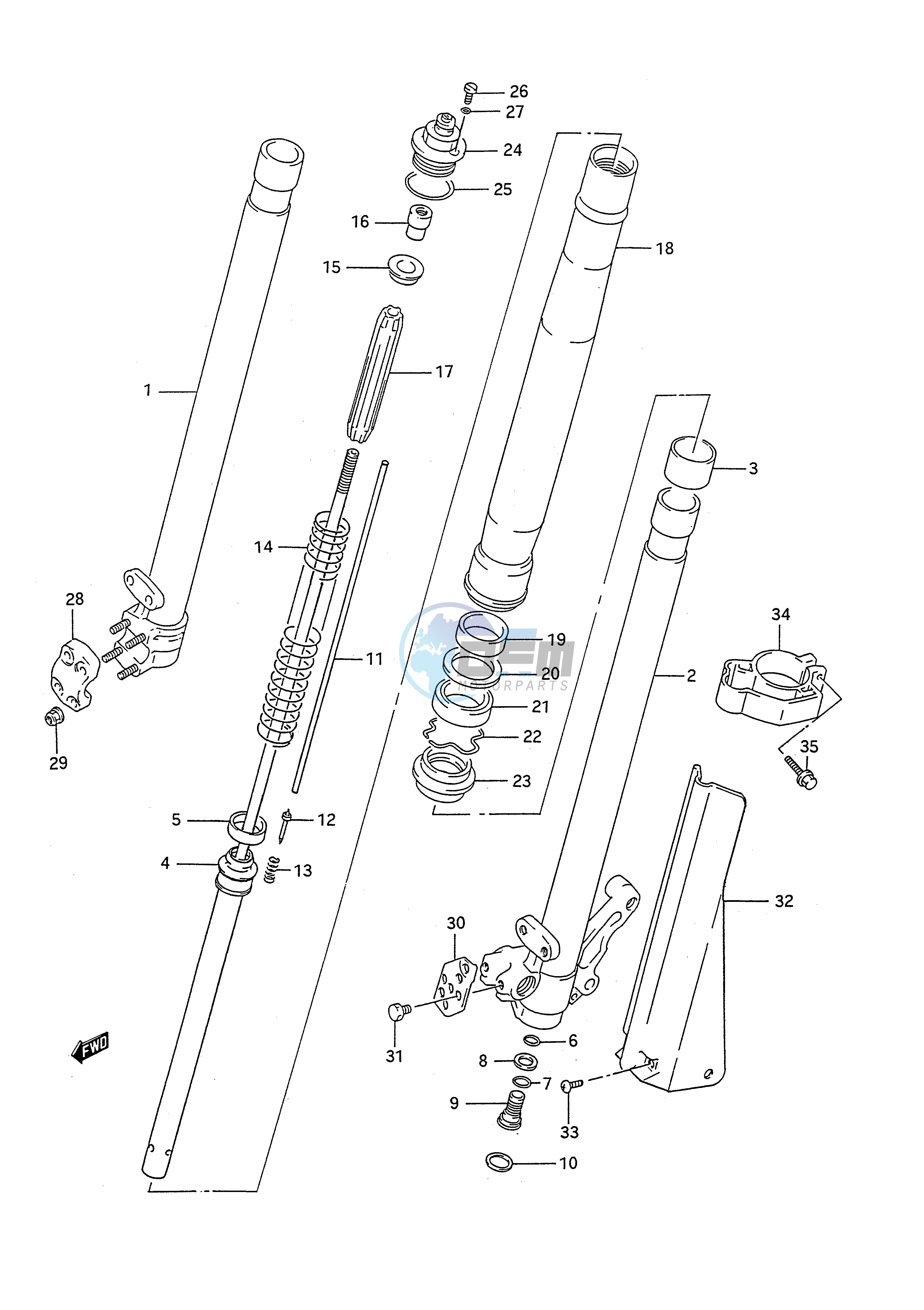 FRONT DAMPER