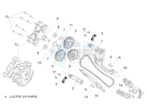 Shiver 750 PA (AA, JP, MAL, T) drawing Front cylinder timing system