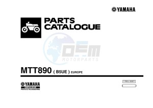 TRACER 9 MTT890 (B5UE) drawing Infopage-1