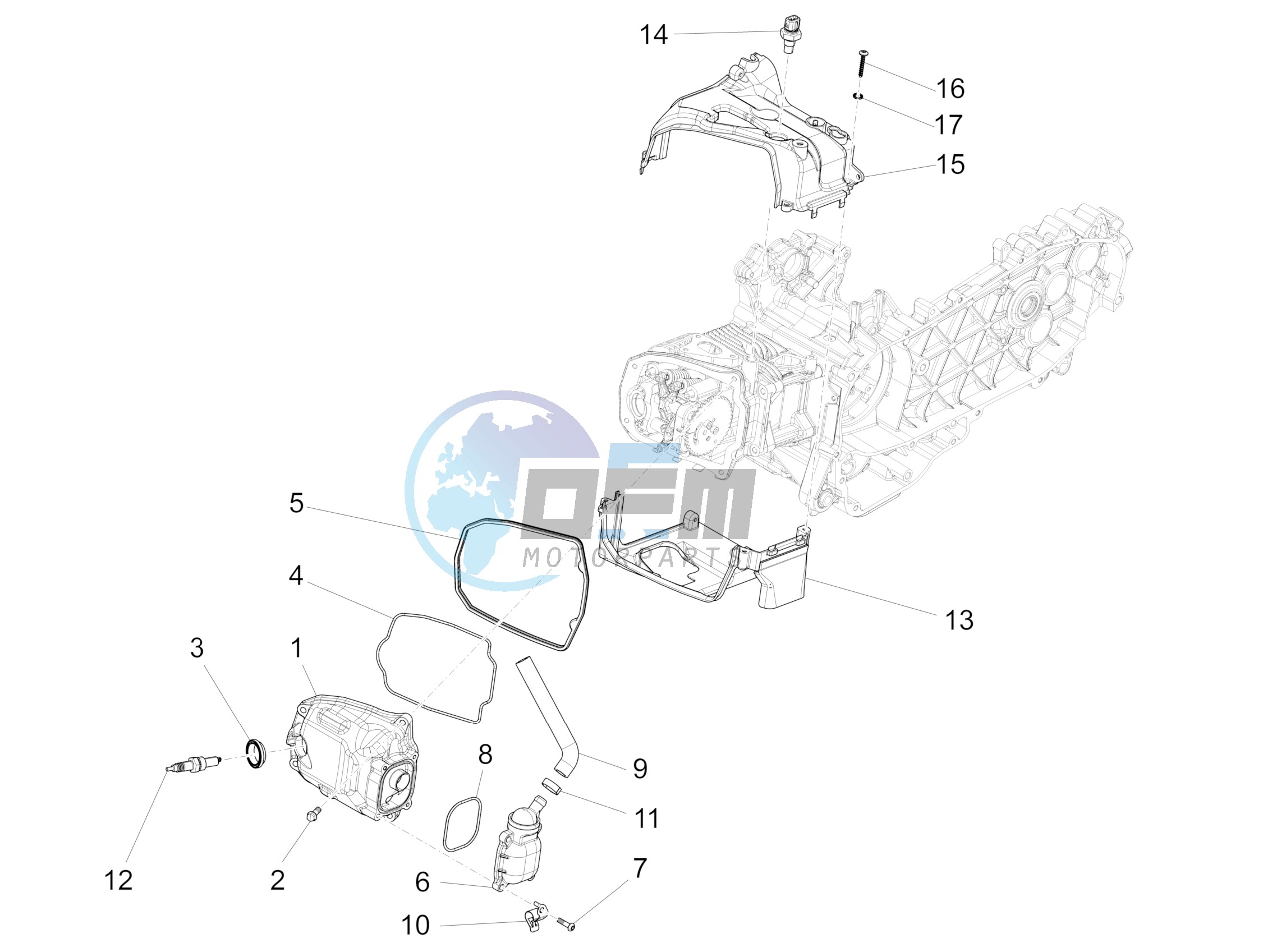 Cylinder head cover