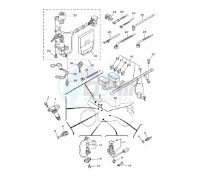 XTZ SUPER TENERE 1200 drawing ELECTRICAL DEVICES 23P1-2-23P8-9