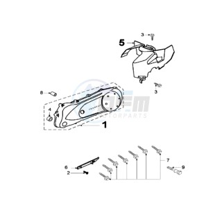 FIGHT LRUL drawing CRANKCASE COVER