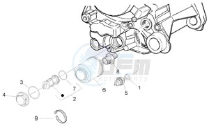 Fly 125 4t drawing Oil Filter