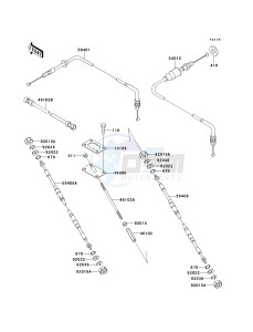 JF 650 A [X2] (A6-A9) [X2] drawing CABLES