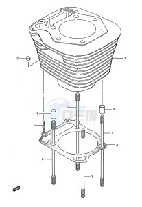 LS650 (E28) SAVAGE drawing CYLINDER