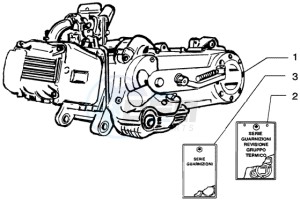 LX 50 4T U.S.A. drawing Engine