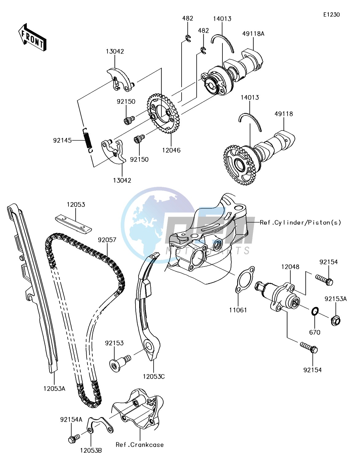 Camshaft(s)/Tensioner