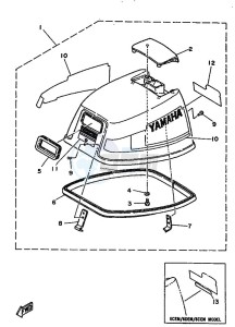 6D drawing TOP-COWLING