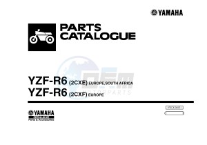 YZF-R6 600 R6 (2CXE 2CXF) drawing .1-Front-Page