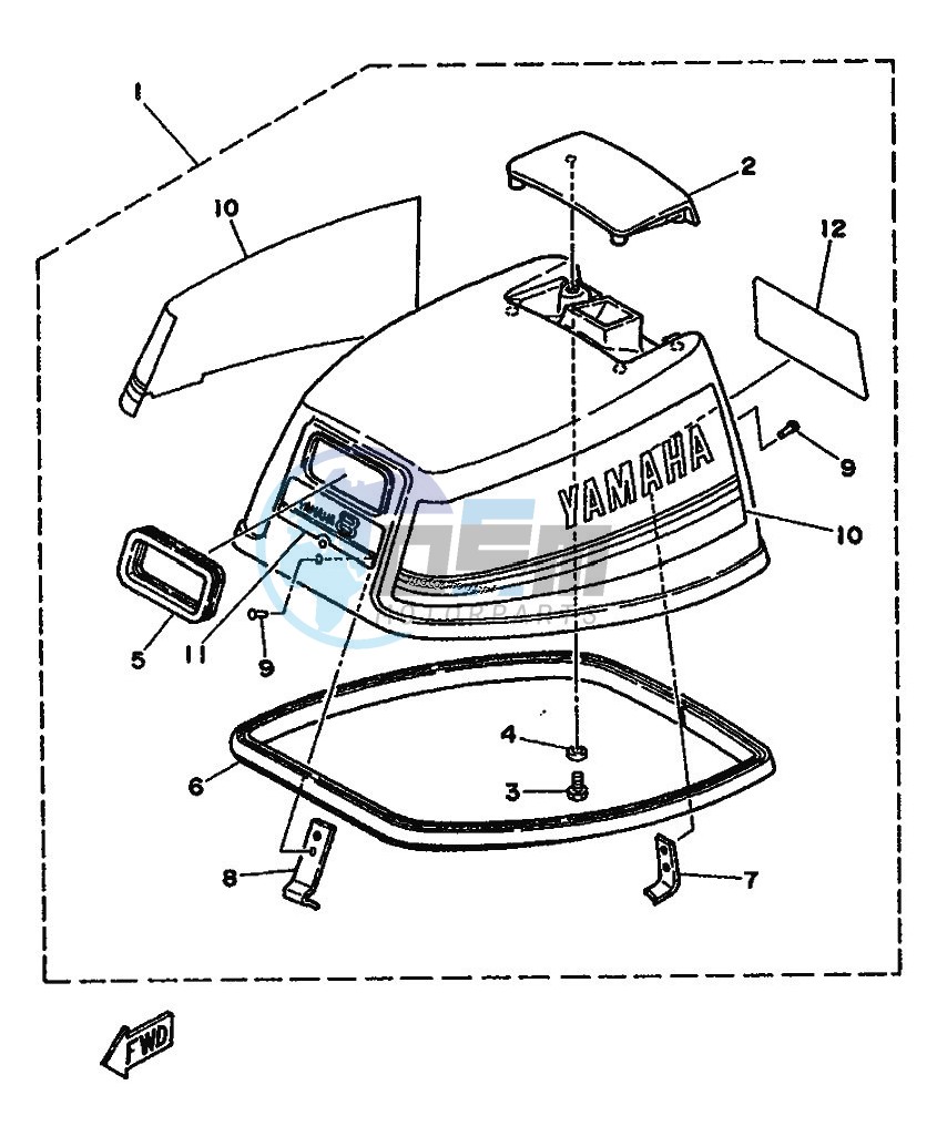 FAIRING-UPPER