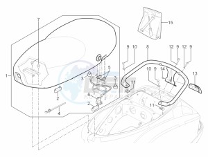 S 125 4T 3V IE NOABS E3 (APAC) drawing Saddle/seats