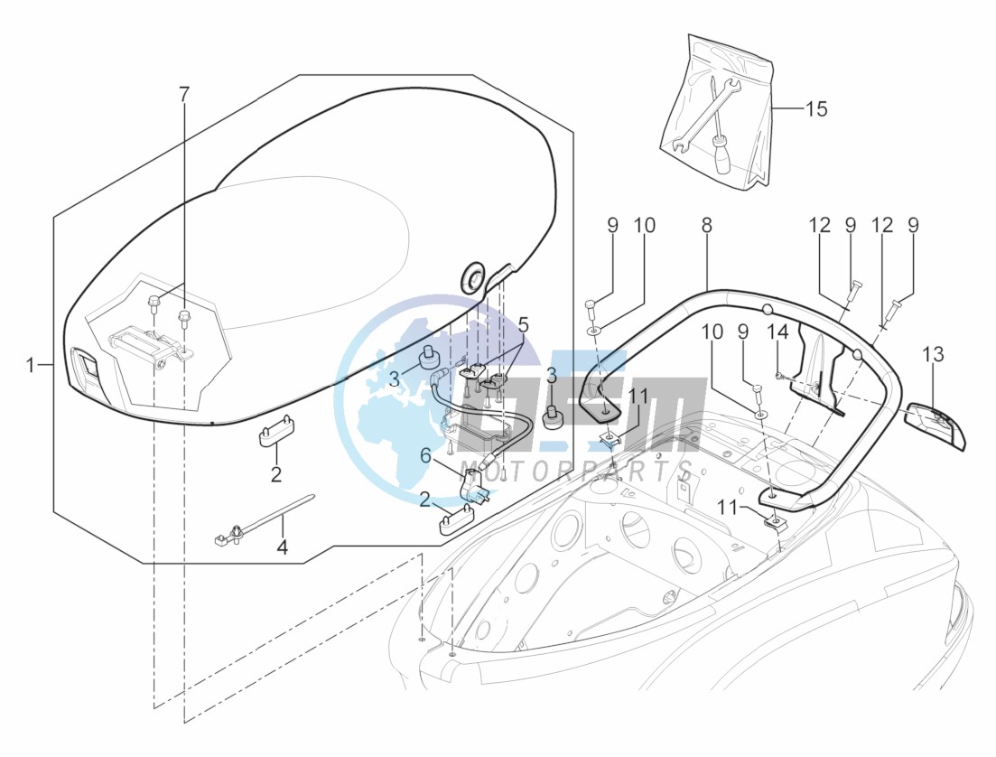 Saddle/seats