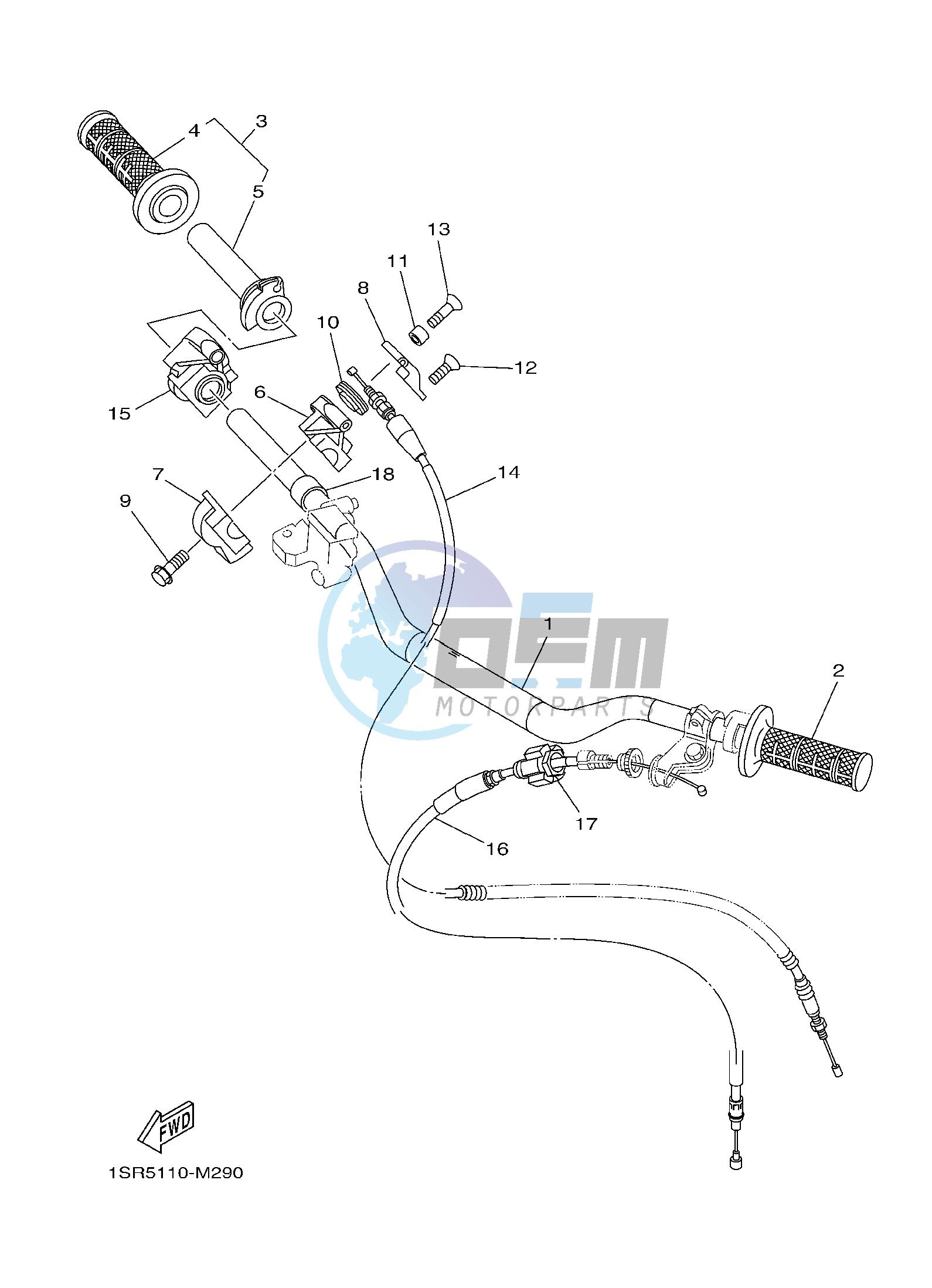 STEERING HANDLE & CABLE