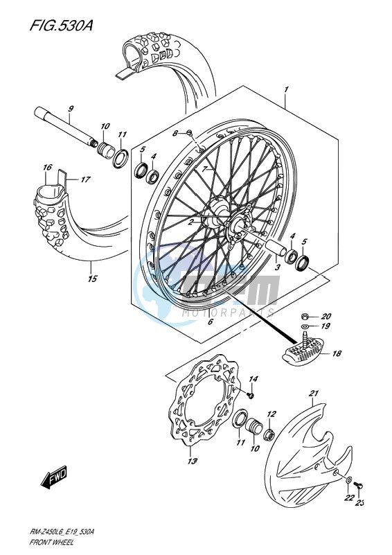 FRONT WHEEL