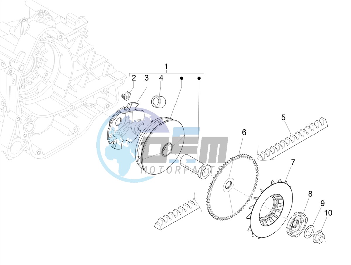 Driving pulley