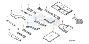 CB1000RA9 UK - (E / ABS MPH) drawing TOOLS