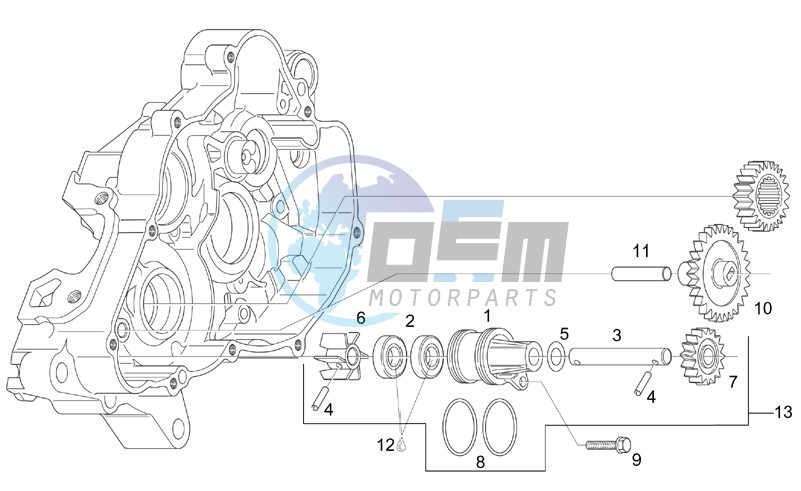 Water pump assy