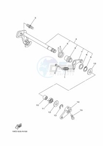 XTZ690 TENERE 700 (BMB9) drawing SHIFT SHAFT