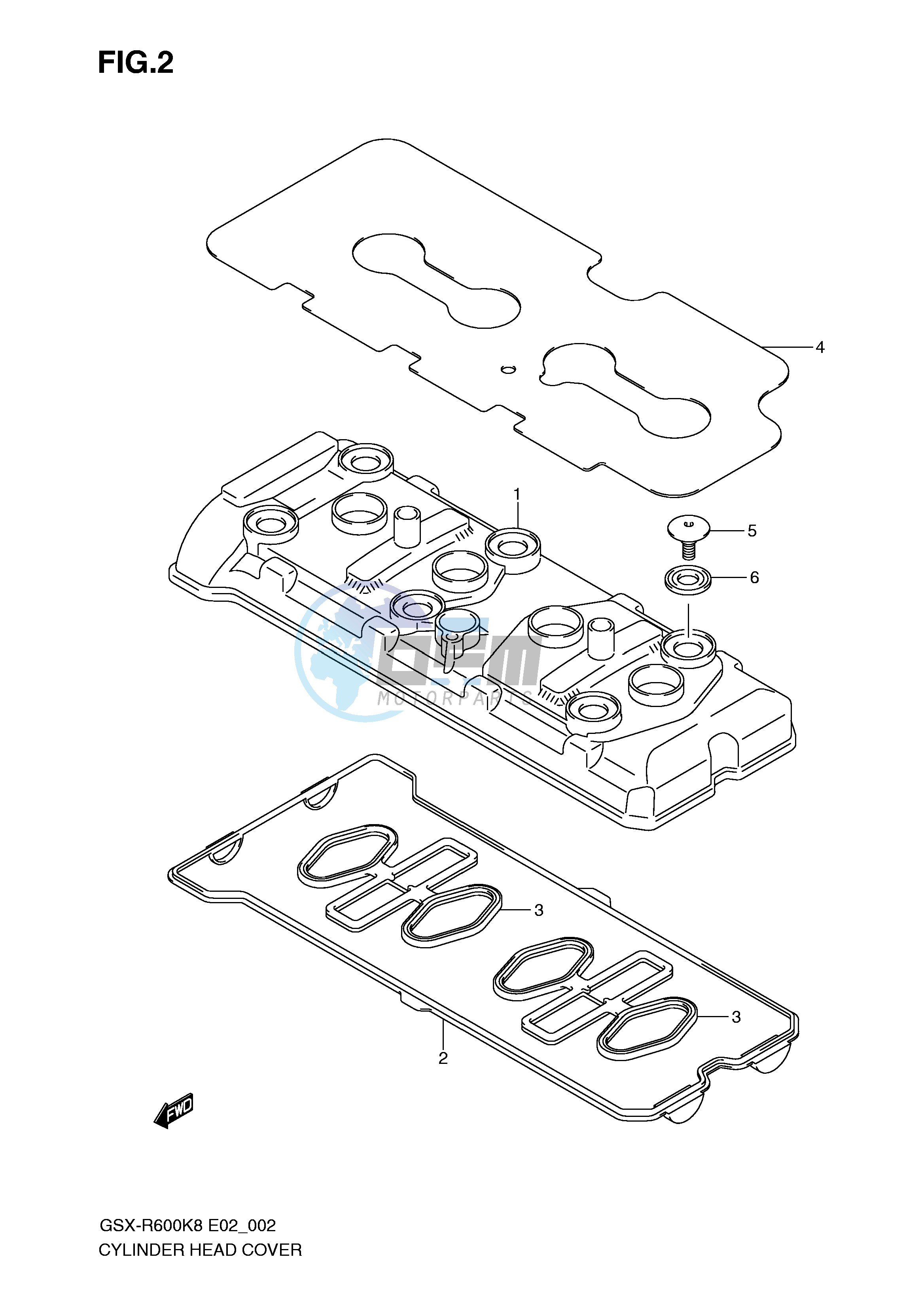 CYLINDER HEAD COVER