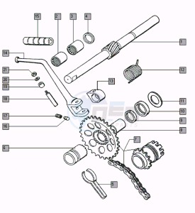 A35_J3-J5 50 J3-J5 drawing Starter mechanism