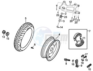 X'PRO 50 (25 KMH) (AE05W5-NL) (L4-M1) drawing REAR WHEEL